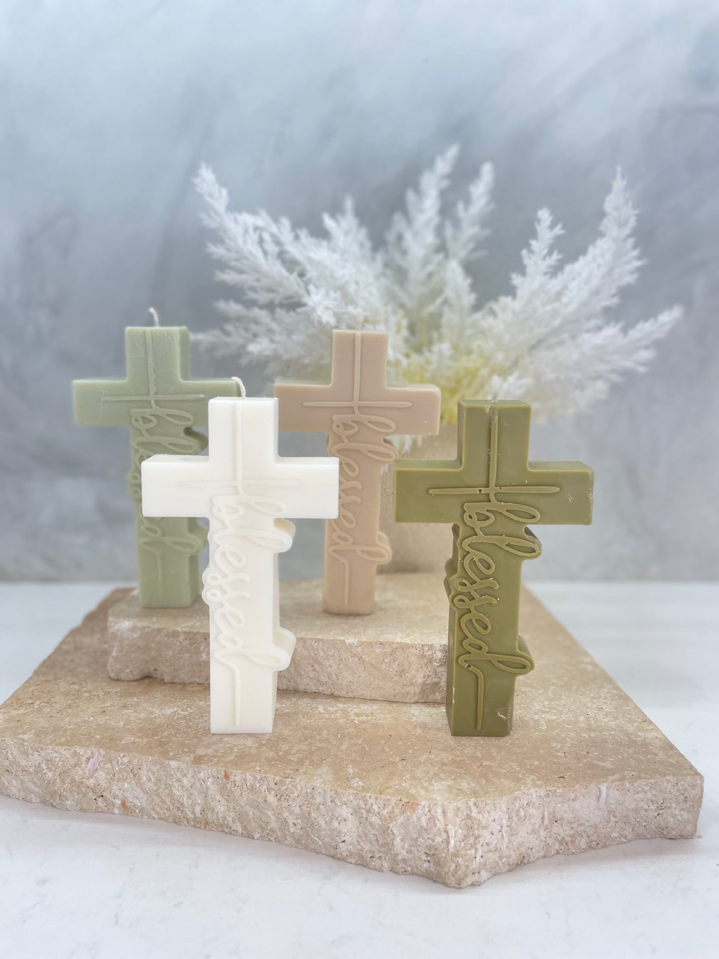 Blessed Cross Candle