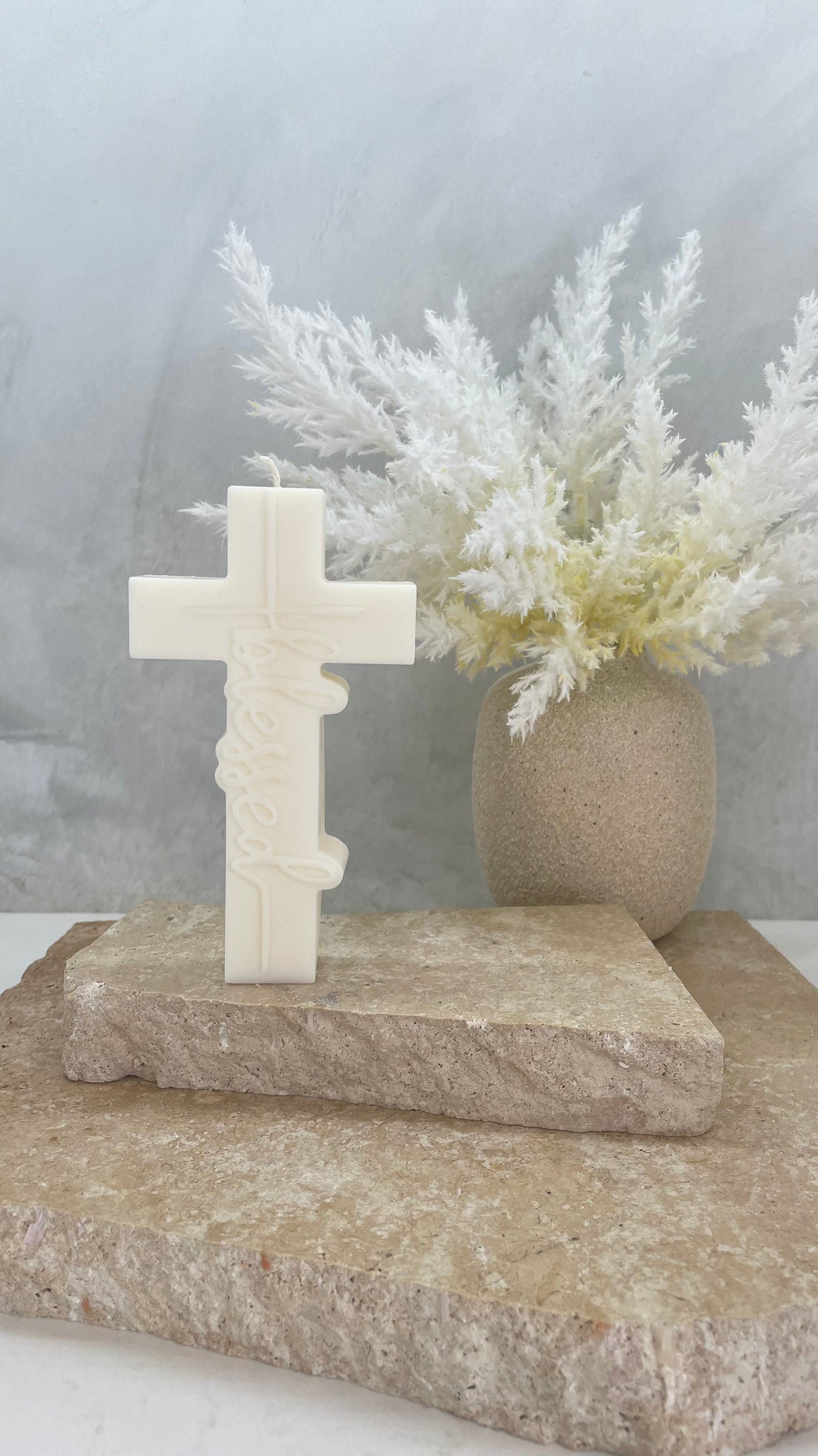 Blessed Cross Candle