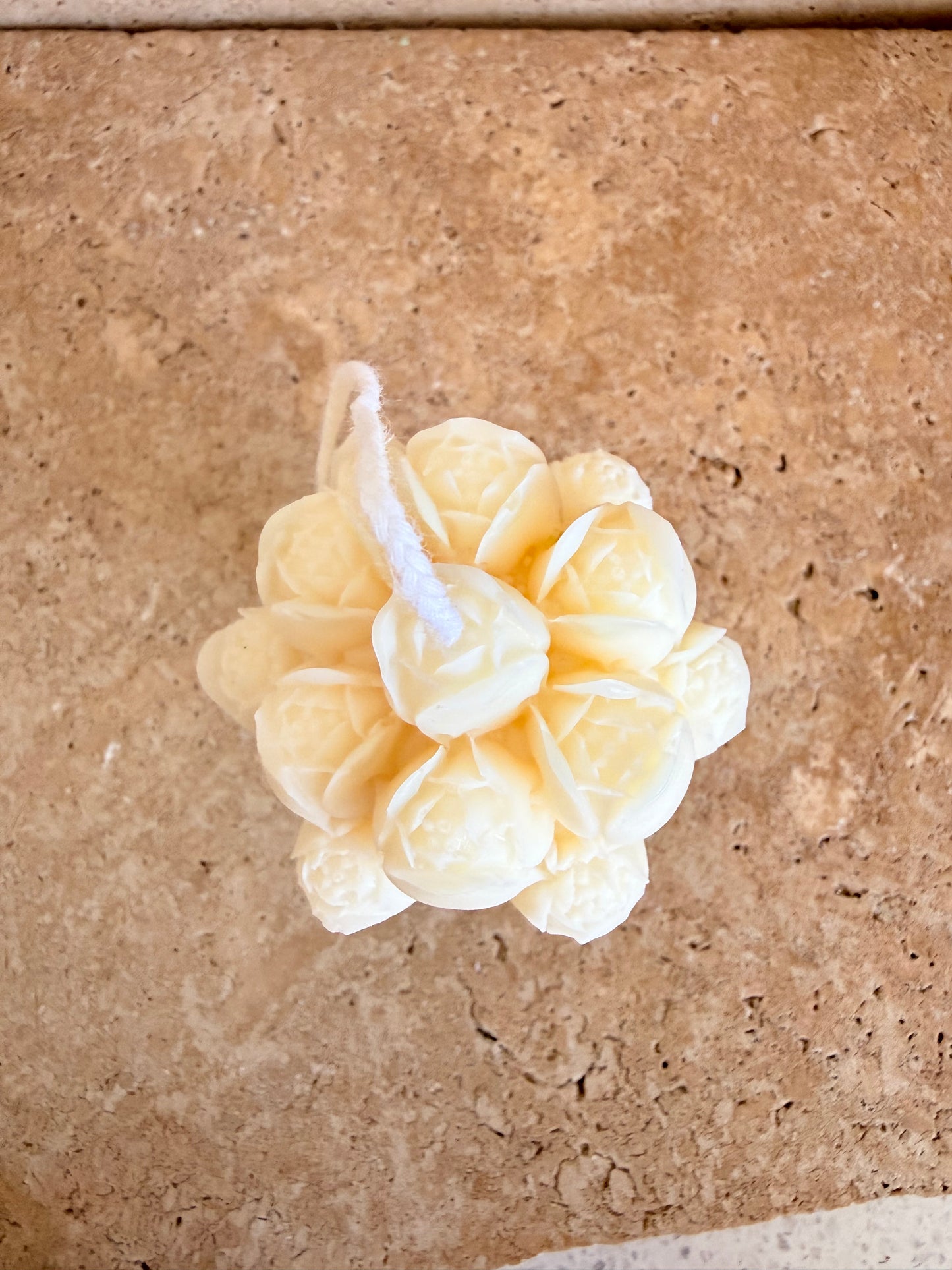 Tulip bouquet  candle